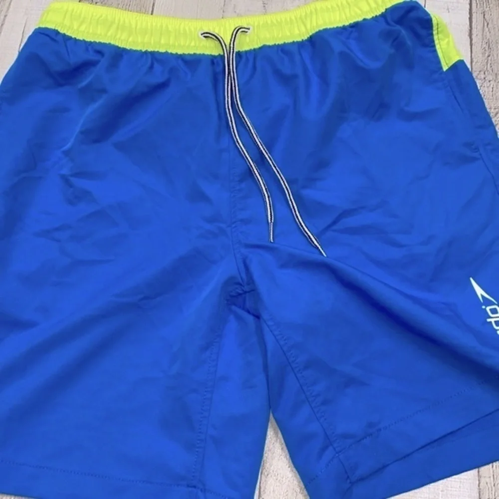 Speedo men’s blue swim athletic shorts size medium